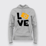 I Love Camera: Perfect Hoodie for Photography Lovers