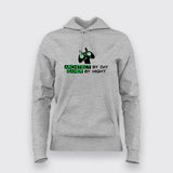 Architect By Day Gamer By Night Hoodies For Women Online India