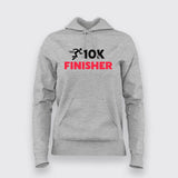 10K Runner Cotton Marathoner Hoodies For Women