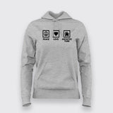 Peace Love Architecture Hoodies For Women Online India
