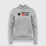 Yoga Now, Wine Later: Balance Your Day Hoodie