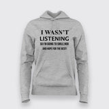 Smile & Nod Tee: For When You Weren't Listening