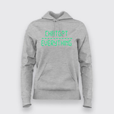 Chatgpt over everything Hoodies For Women