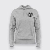 Namaste Yoga Chest Logo Hoodies For Women Online