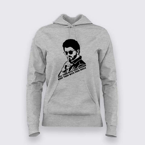 Master Vijay  Hoodies For Women