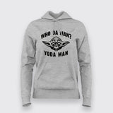 Yoda man Hoodies For Women