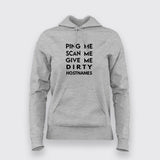 Ping Me, Scan Me - Master of Dirty Hostnames T-Shirt