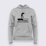 Photography Skills Loading Hoodies For Women