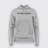 Machine Leaning Hoodie For Women India