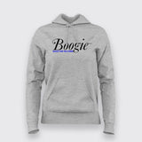 Boogie Shoot For The stars Hoodies For Women