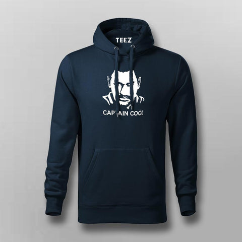 CSK-  Dhoni Captain Cool Hoodies For Men