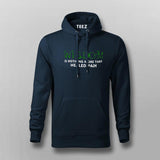 Wisdom is Nothing More Than Healed Pain Hoodies For Men