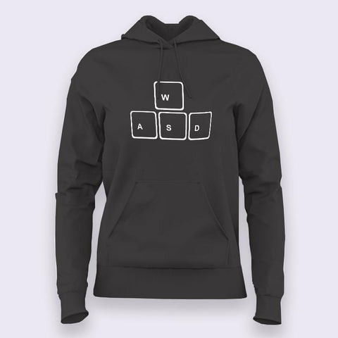 WASD Keys Hoodies For Women Online India