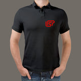 Lisp Logo Polo T-Shirt For Men India