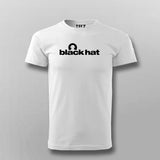 Black Hat Logo T-Shirt For Men