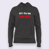 Eat Clean Train Dirty  Gym Hoodies For Women India