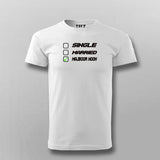 Single Married Majboor Hoon T-shirt For Men