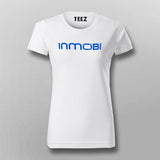 Inmobi logo Technology T-Shirt For Women
