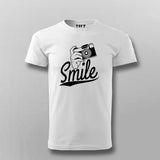 Smile Camera T-Shirt For Men India