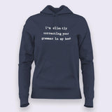 I am Silently Correcting Your Grammar In My Head Hoodies For Women