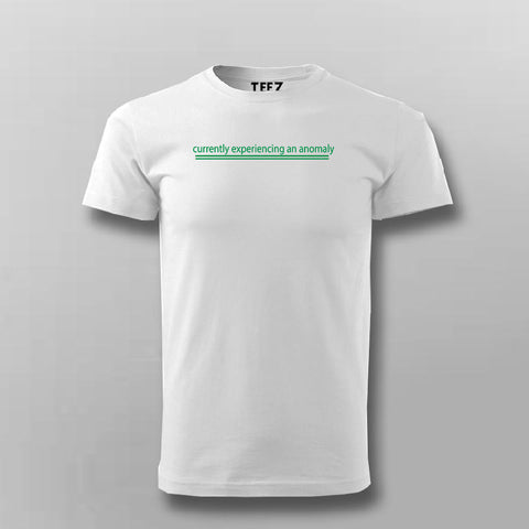 Anomaly Experience Tee for Science Fans