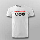 Lens Size Matters T-Shirt For Men India