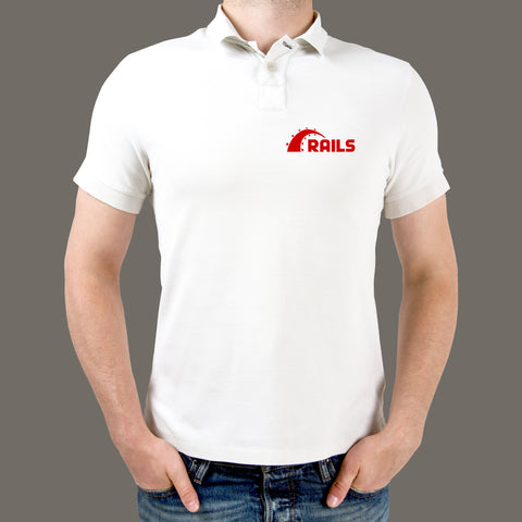 Ruby On Rails Polo T-Shirt For Men India