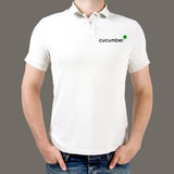 Cucumber Framework Polo T-Shirt For Men