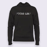 Code Girl  Hoodies For Women