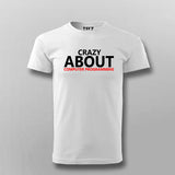 Crazy About Computer Programming T-Shirt For Men Online India