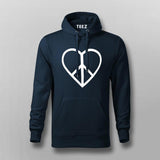 Love and Peace Hoodies For Men India