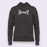 Teach Peace  Hoodies For Women