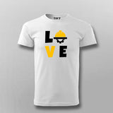Civil Engineer Love T-Shirt For Men
