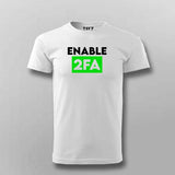 Enable 2FA: Security-Smart Fashion Tee