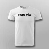 Iron Viz  Logo T-Shirt For Men
