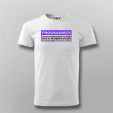 programmer T-shirt For Men