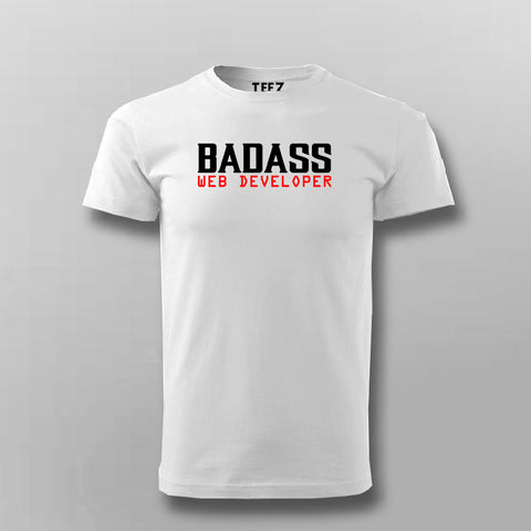 Badass Javascript Developer T- Shirt For Men Online