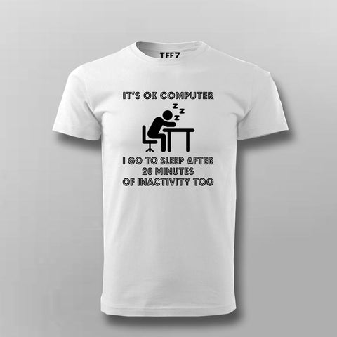 It is Ok Computer Computer Scientist Hacker T-shirt For Men