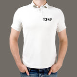 TCP IP Band Polo T-Shirt For Men