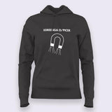 Soringa Oppicer Comedy Hoodies For Women India