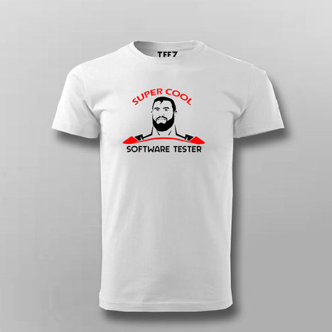 Super Cool Software Tester  T-Shirt For Men Online