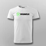 Yogaholic T-shirt For Men Online Teez