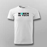 Women In Tech T-shirt For Men India