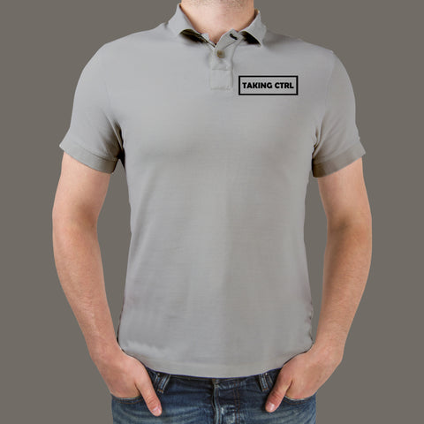 Taking Control Funny Programmer Polo T-Shirt For Men Online