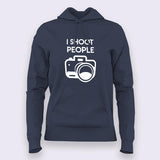 I Shoot People Funny Hoodies For Women India