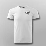 Cristiano Ronaldo CR7 Chest Logo T-shirt For Men