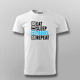Eat Sleep Travel Repeat - Ultimate Explorer Tee