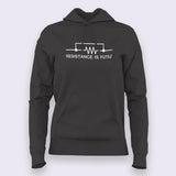 Resistance Is Futile. Funny Science Hoodies For Women India