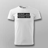 Username & Password Nerd Men’s T-shirt