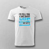 UDP Joke T-Shirt: Nerdy Humor Unpacked